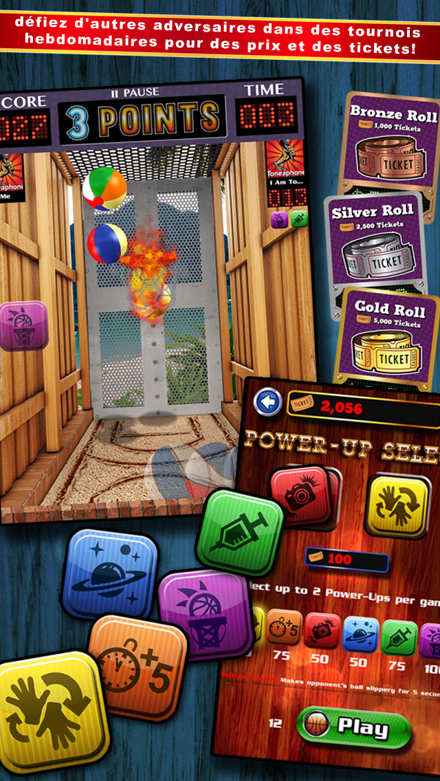 Screenshot #1 pour Arcade Basketball Blitz Online