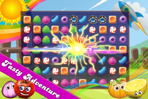 Candy Mania Puzzle Deluxe PRO - Match and Pop 3 Candies for a Big Win screenshot 2