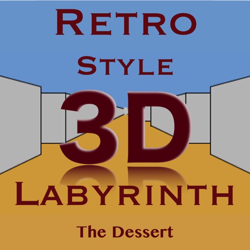 Retro-3D-Labyrinth Icon