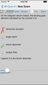 ATPL Offline - JAA/FAA ATPL Pilot Exam Preparation + EuQB (Known as Bristol Question Base) screenshot #2 for iPhone