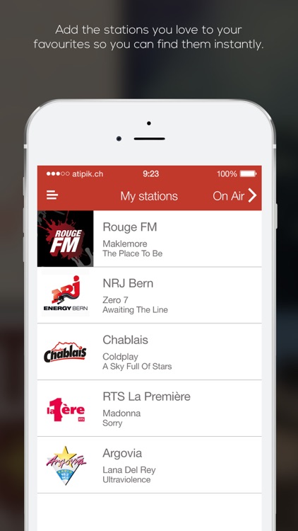 Swissradio screenshot-3