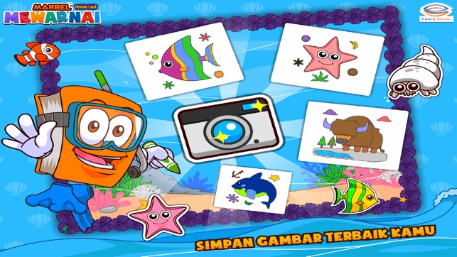 Marbel Mewarnai Hewan Laut(圖5)-速報App