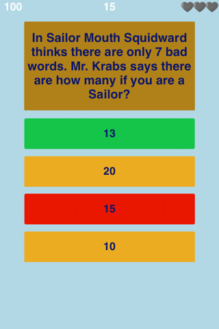 Quiz for Spongebob Squarepants - Trivia for the TV show fans screenshot 2