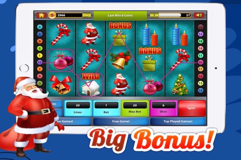 A Merry Christmas Santa Slots Machine screenshot 3