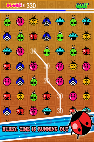 A Ladybug Match Mania Puzzle - Connect the Dots Free! screenshot 4