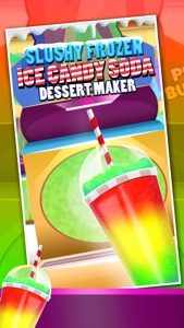 ` A Slushie Frozen Food Ice Candy Soda Dessert Drink Maker Games screenshot #1 for iPhone