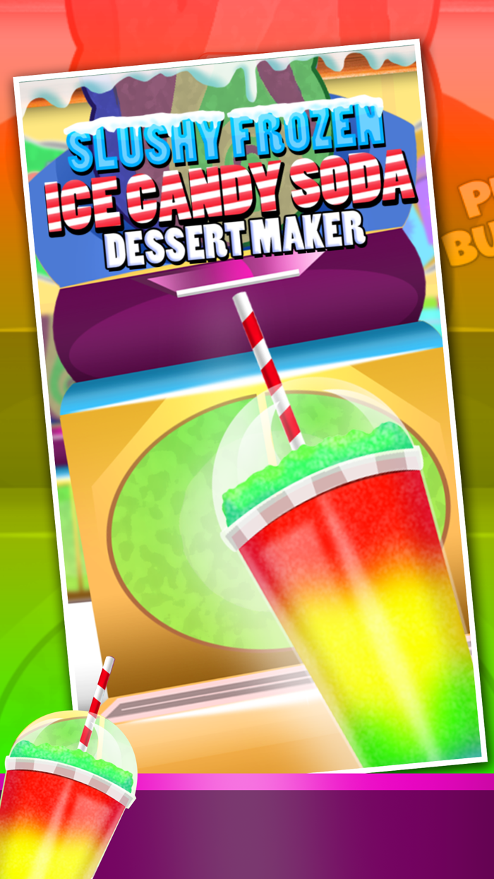 A Slushie Frozen Food Ice Candy Soda Dessert Drink Maker Games