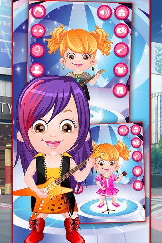 Baby Rockstar Dressup screenshot 3