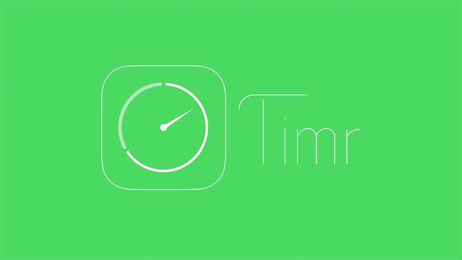 #5. Timr - Puristic timer & stopwatch (iOS) 由: Tim Mewe