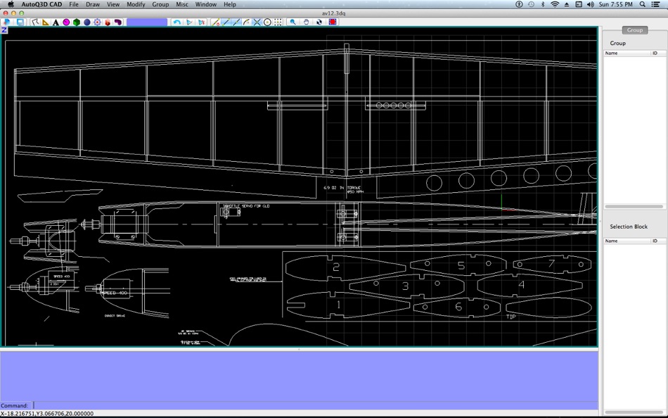 #4. AutoQ3D CAD (macOS) 由: AutoQ3D Team