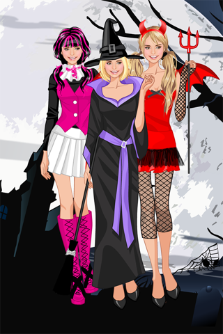 Halloween  spooky dressup screenshot 2