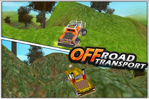 Offroad Transport ( Monster Truck Driving & Parking Game ) screenshot 4