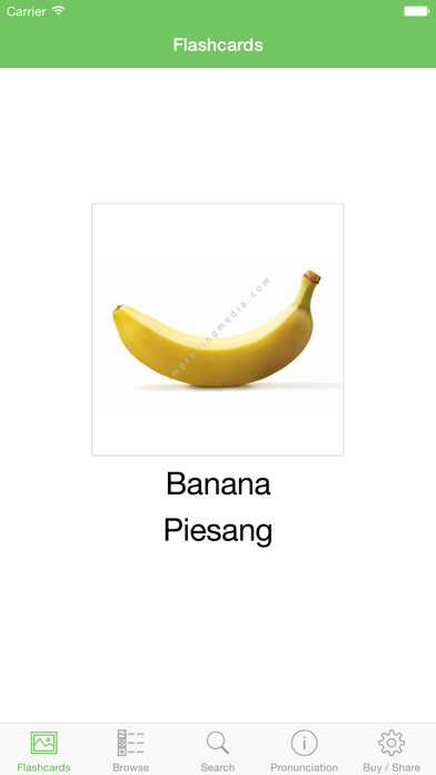 Screenshot #3 pour Afrikaans Flashcards with Pictures Lite