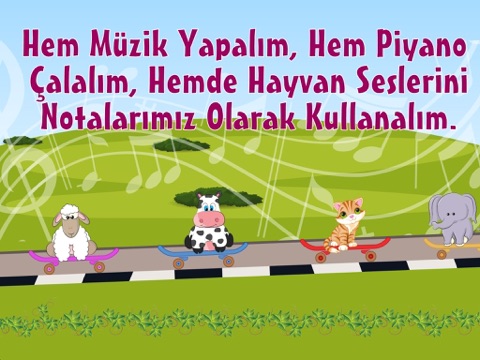 Screenshot #5 pour Cimcimelerle Orman Orkestrası - Çocuklar için Türkçe Piyano Çalma Oyunu