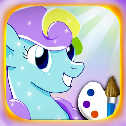 ` Pony Coloring book for Kids and Toddler Activities - Girl edition LITE Cheats
