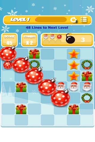 Xmas Match 4 Game screenshot 4