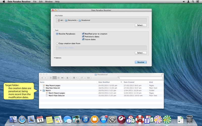 Screenshot #1 pour Date Paradox Resolver