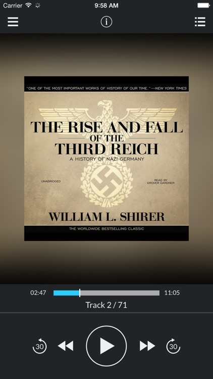 The Rise and Fall of the Third Reich: A History of Nazi Germany (by William L. Shirer) (UNABRIDGED AUDIOBOOK)