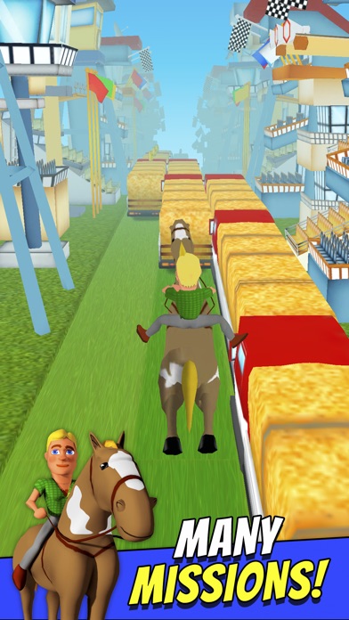 CARTOON HORSE RIDING FREE - HORSEMANSHIP EQUESTRIAN RACE GAME 1.2.0 IOS