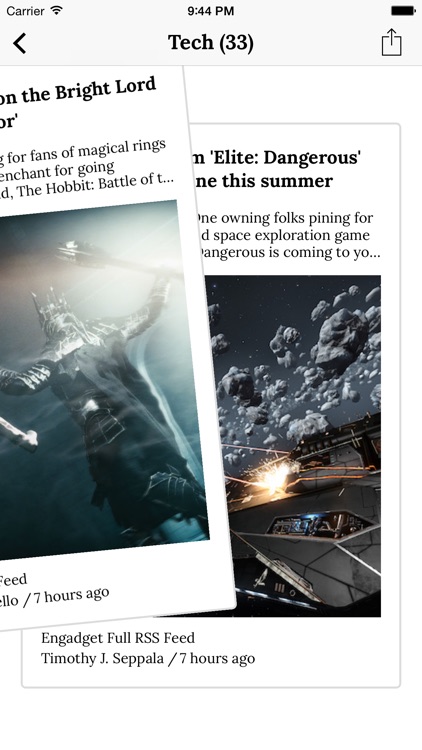 Flippy Reader for Feedly