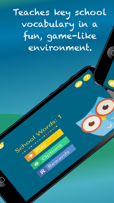 Screenshot #1 pour School Words 1: Learn Core Words in Context for Improved Comprehension for Elementary Students