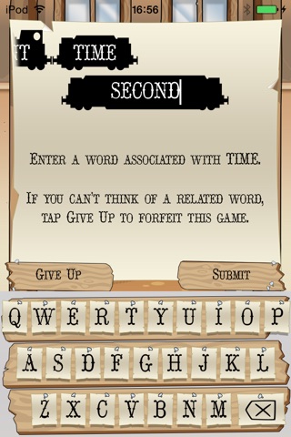 Word Train - free association word game screenshot 2