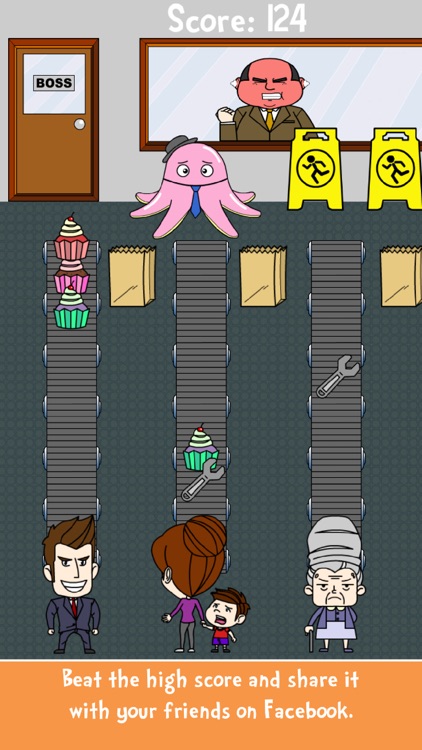 Cupcake Grabber - The Original Crazy Candy Clash Game screenshot-3