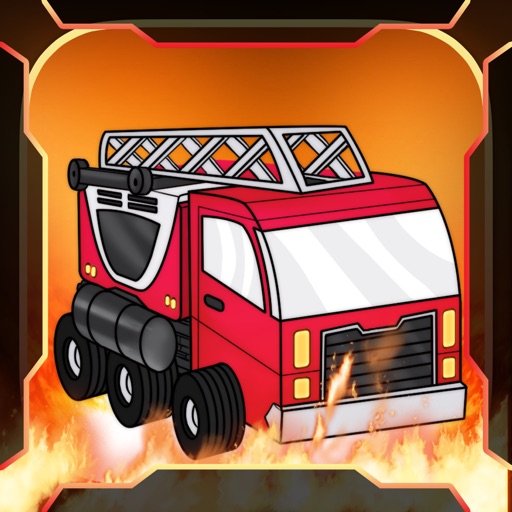 Fun Fire Fighters Racing Game Icon