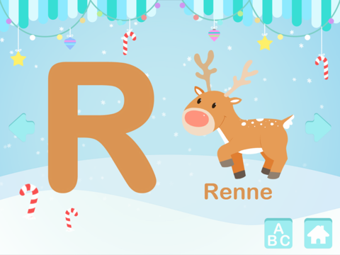 Screenshot #5 pour ABC : Alphabet de Noël For Kids - Apprendre l'Alphabet
