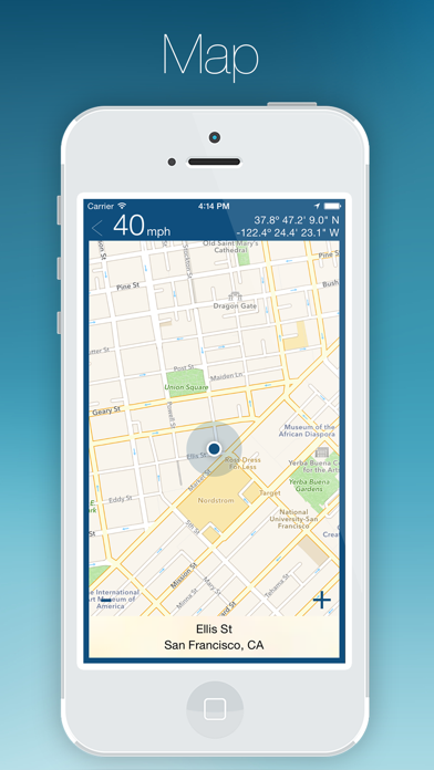 Screenshot #2 pour SpeedMeter - GPS Compteur de vitesse et une application météo