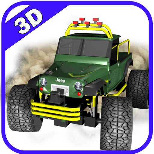 4x4 Monster Desert Jeep 3D- Legend of Dirt Derby Off-Road Racing King