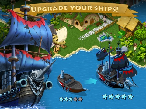 Tap Paradise Cove: Explore Pirate Bays and Treasure Islands для iPad