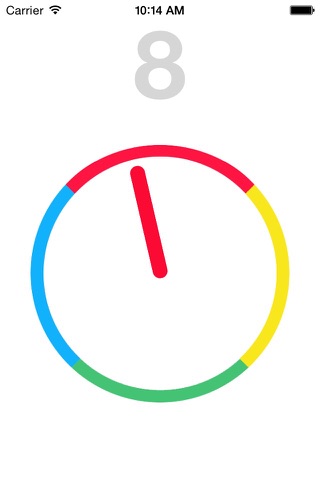 Impossible Color Wheel Crush - Match the line to the circle color screenshot 3