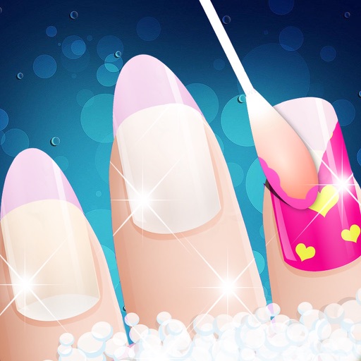 Nail Salon Maker Princess Designs Free Games for Teen Girls icon