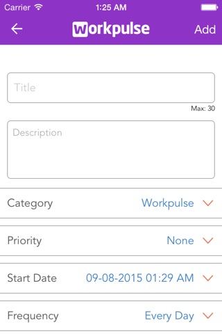 Workpulse Remind screenshot 2