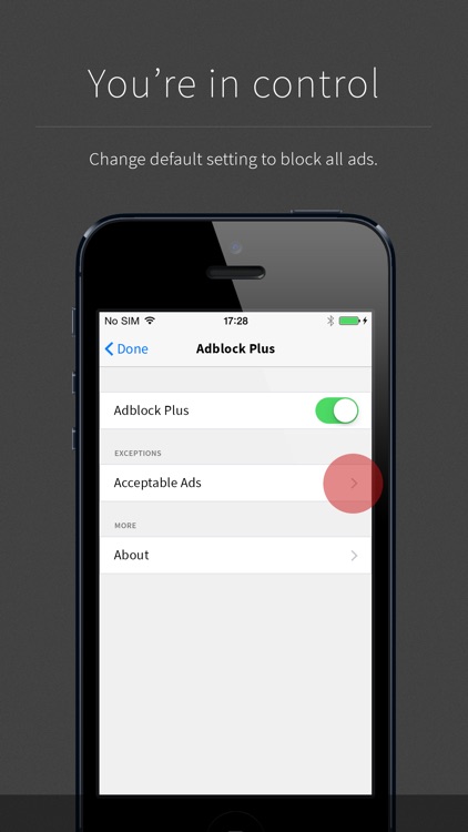 Adblock Plus (ABP): Remove ads, Browse faster without tracking screenshot-4