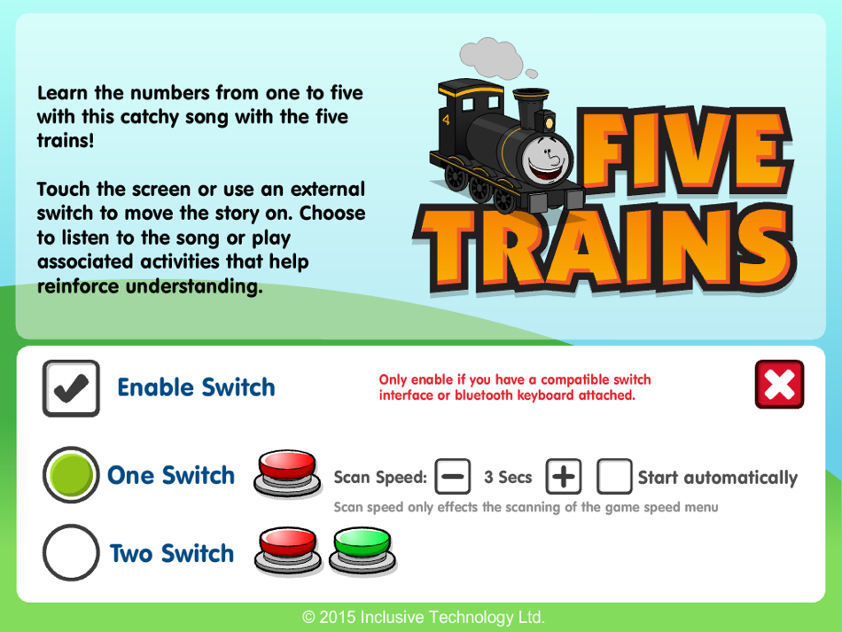 #5. Five Trains (iOS) 由: Inclusive Technology Ltd