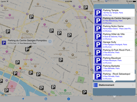 Screenshot #5 pour Stationnement