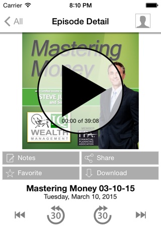 Mastering Money w/Steve Jurich screenshot 2