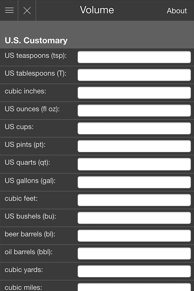 Mila's Liquid Volume Converter screenshot 3