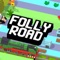 Funny pixel heroes jump across the road, dodging cars, cross the river and deadly railroad tracks