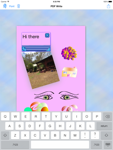 Screenshot #5 pour PDF Write