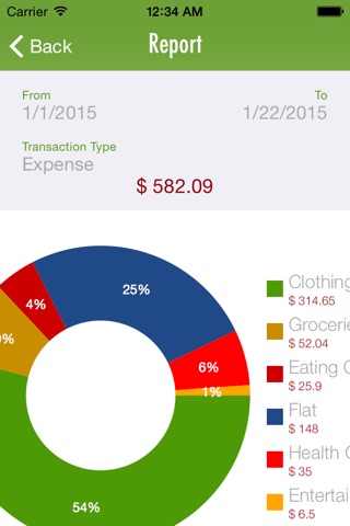 SmartWallet App screenshot 2