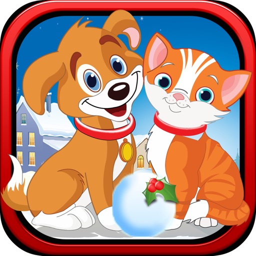 Cats and Dogs Snowball Polar Vortex War iOS App