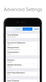 insTuner - Chromatic Tuner with Tone Generator screenshot