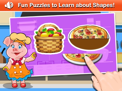 Screenshot #6 pour Preschool Zoo Educational Learning & Puzzle Games for Kids!
