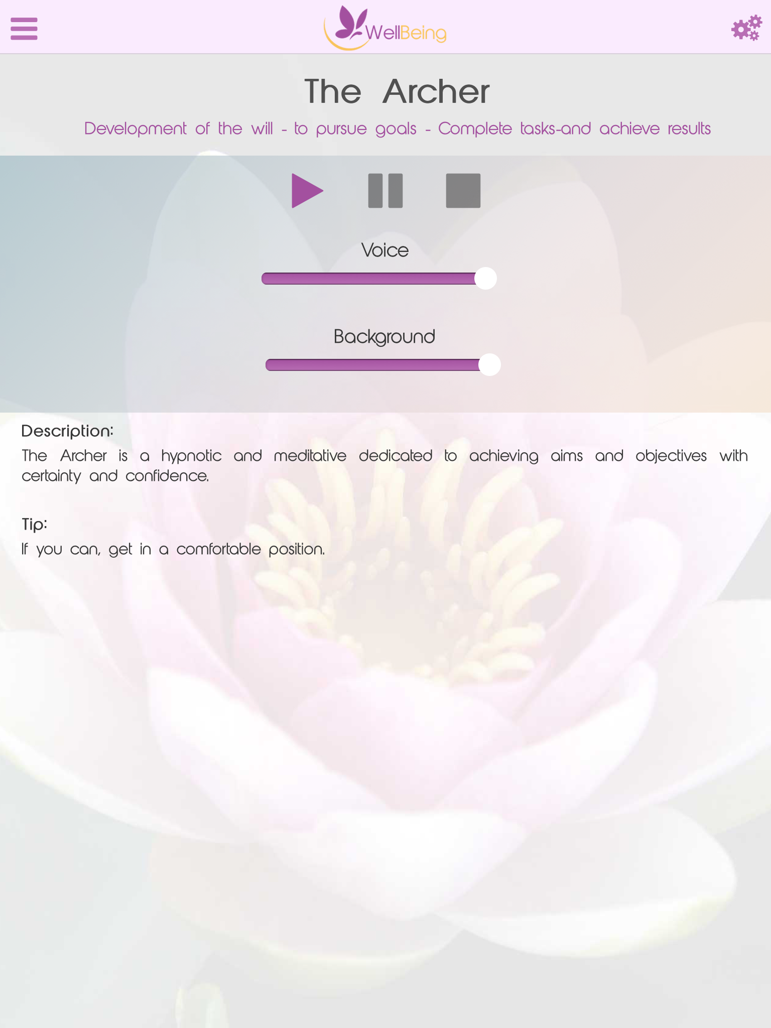 WellBeing healing screenshot 7