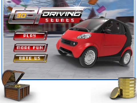 Screenshot #4 pour 3D Car Stunts - Driving Fun tour de simulateur et folle aventure de simulation