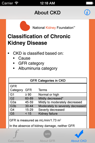 eGFR Calculators screenshot 4