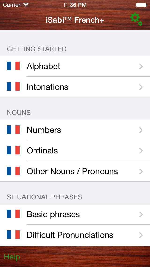 How to cancel & delete ISabi French + from iphone & ipad 1